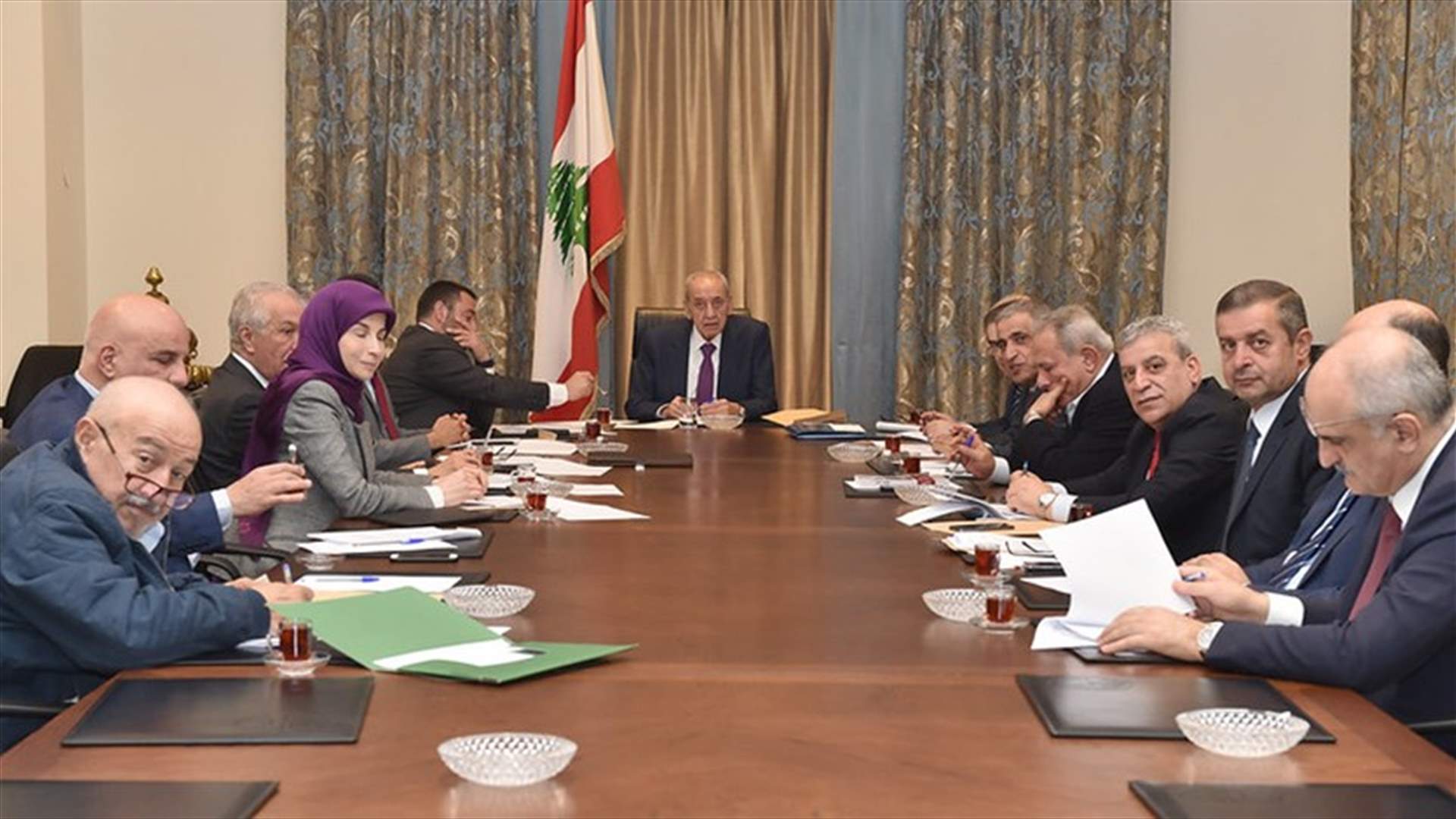 كتلة التنمية ناقشت اقتراح قانون انتخابات جديد