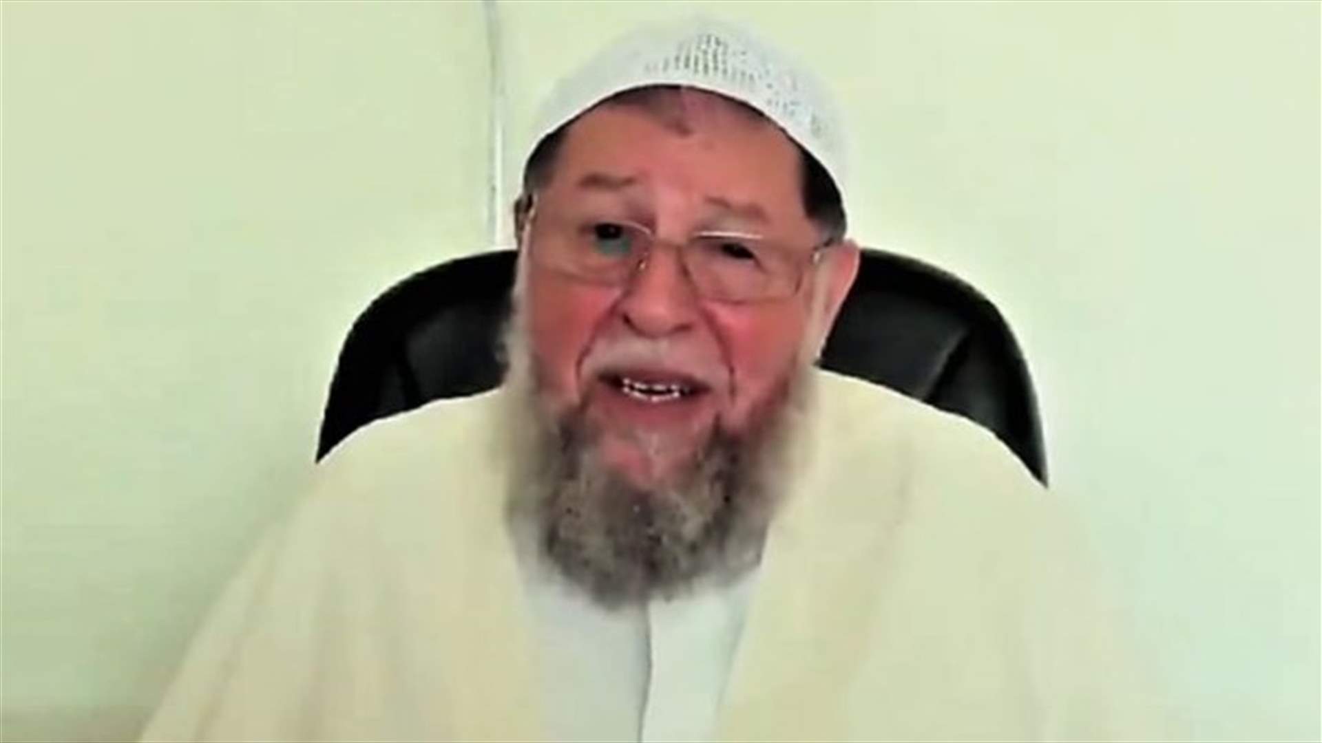 وفاة مؤسس الجبهة الإسلامية للإنقاذ الجزائرية عباسي مدني