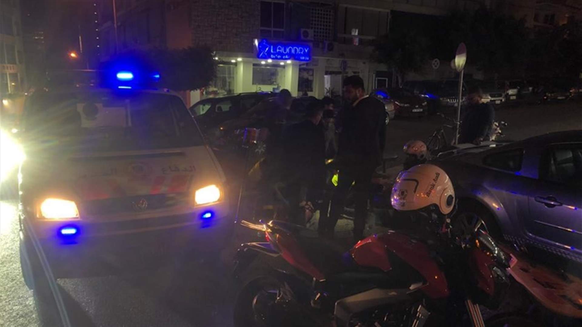 حادث سير في بيروت... وأوّل مهمّة للـ Moto ambulance (صور)