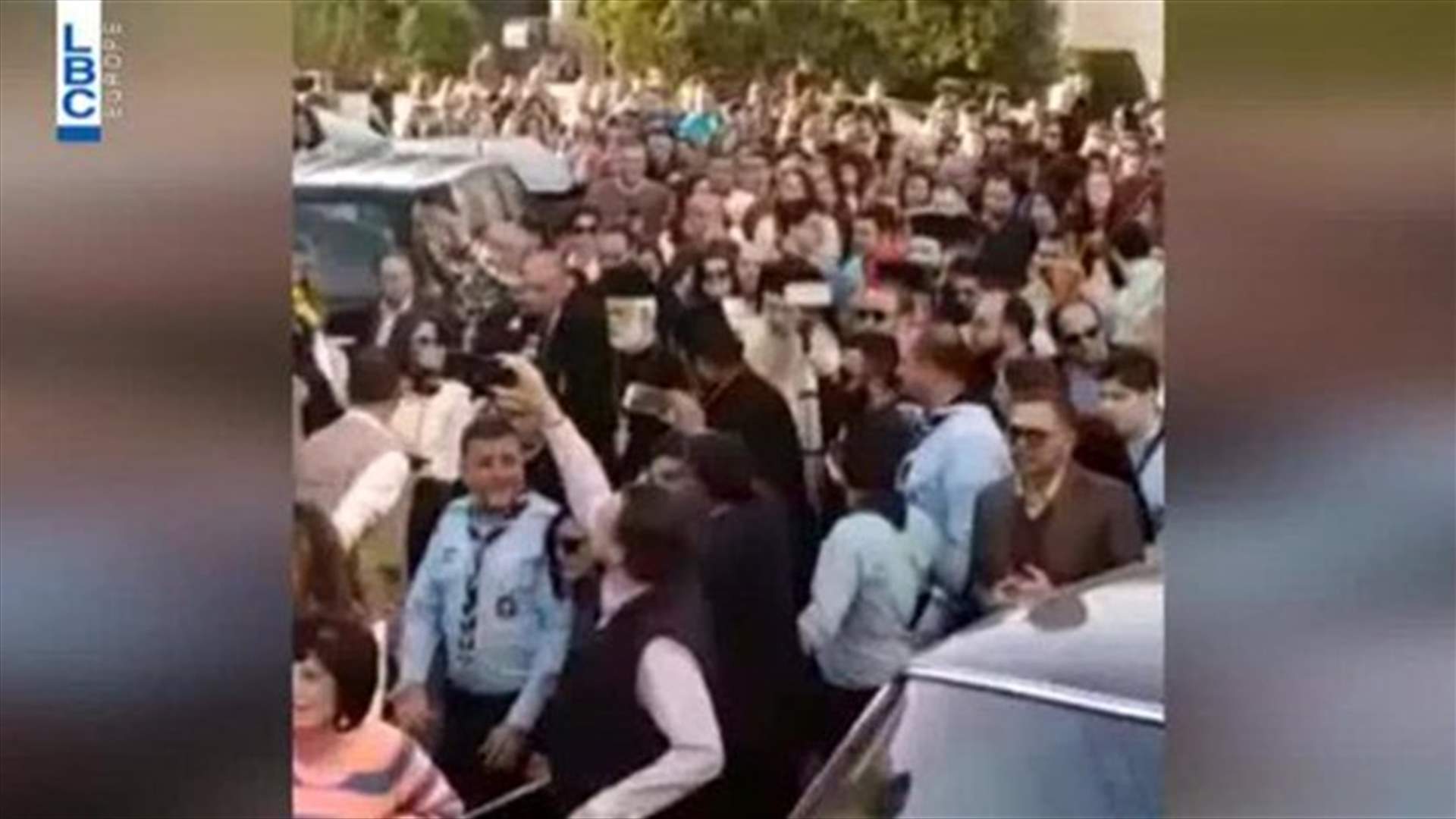 Holy Fire arrives to Amman-[VIDEO]