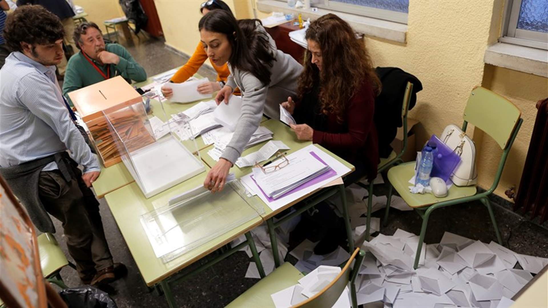 كيف جاءت نتائج الانتخابات التشريعية الإسبانية بعد فرز أكثر من 60% من الأصوات؟