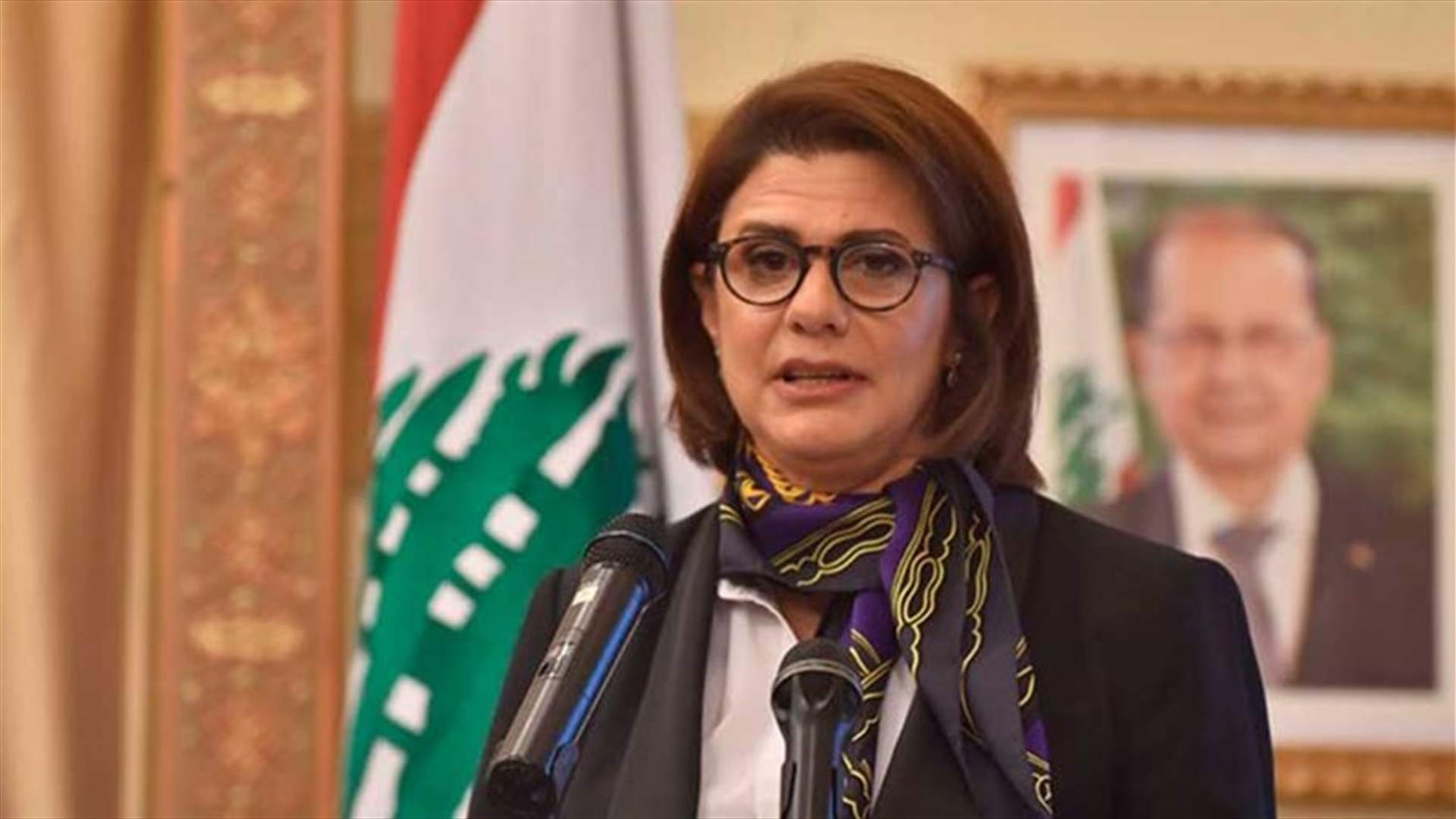 الحسن لـ"العربية": الوضع الامني ممسوك... وهذا ما قالته عن الازدحام الذي يشهده المطار