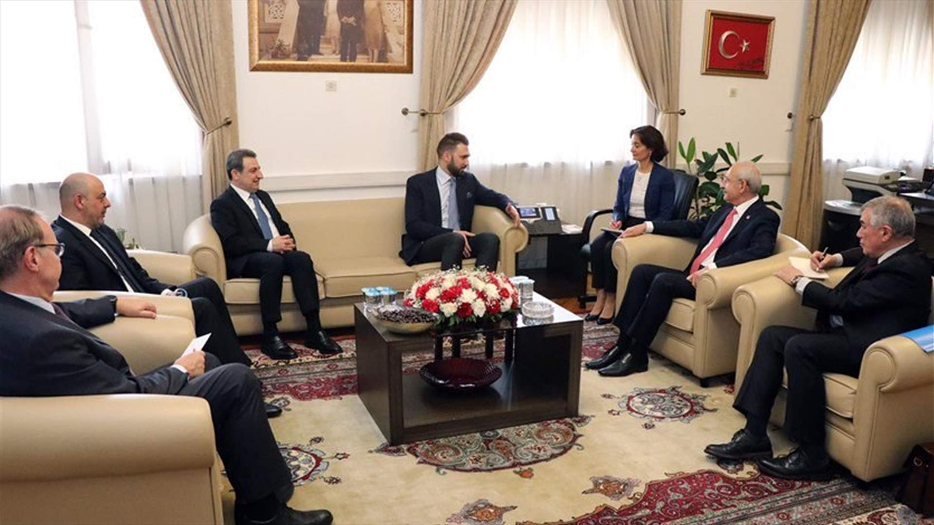MP Jumblatt holds series of meetings in Turkey, discusses Druze in Idlib and situation in Syria