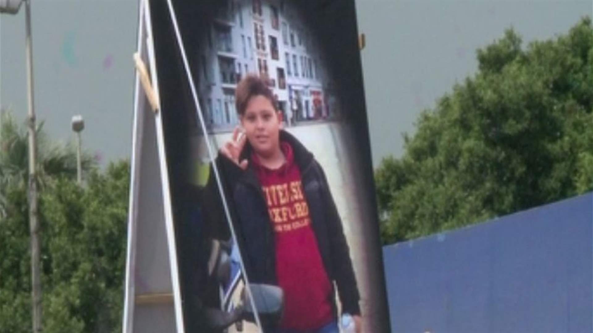 Body of child Daniel al-Alali, who was found dead in Belgium, arrives in Beirut