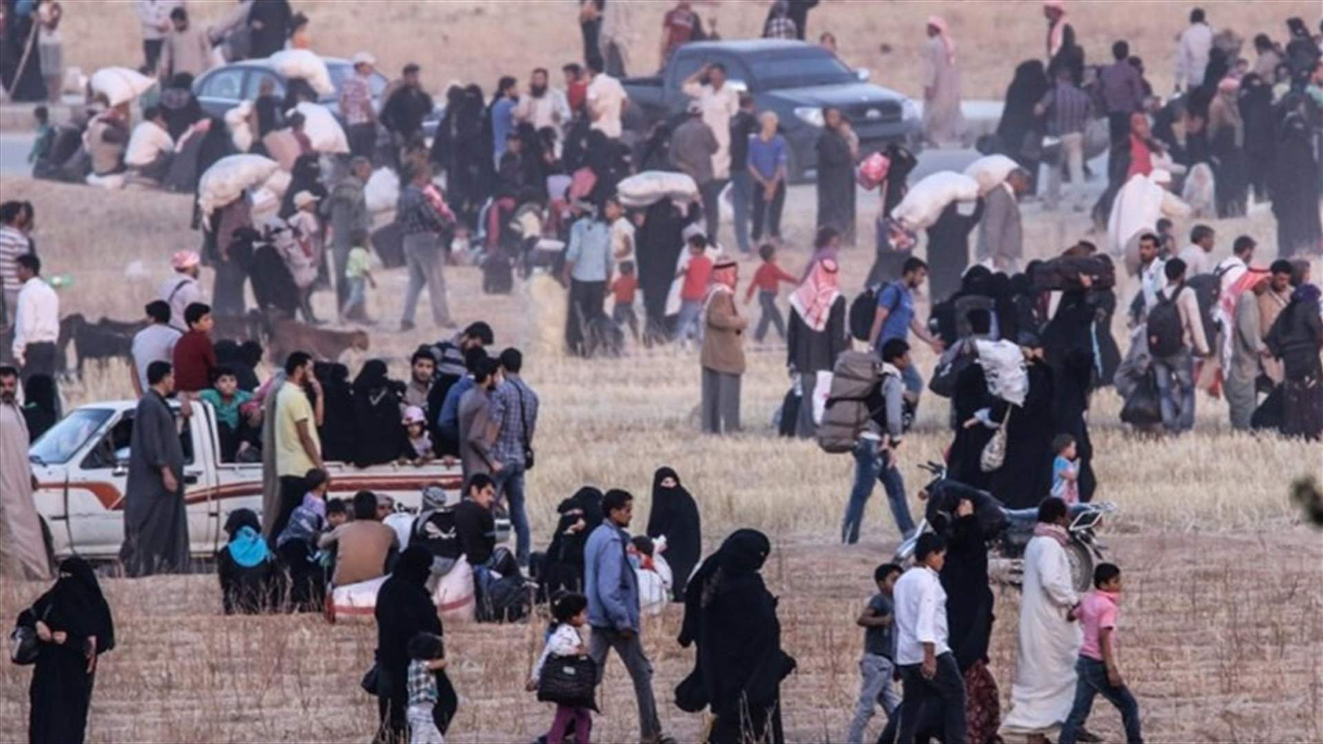 نزوح نحو 140 ألف شخص جراء التصعيد في محافظة إدلب