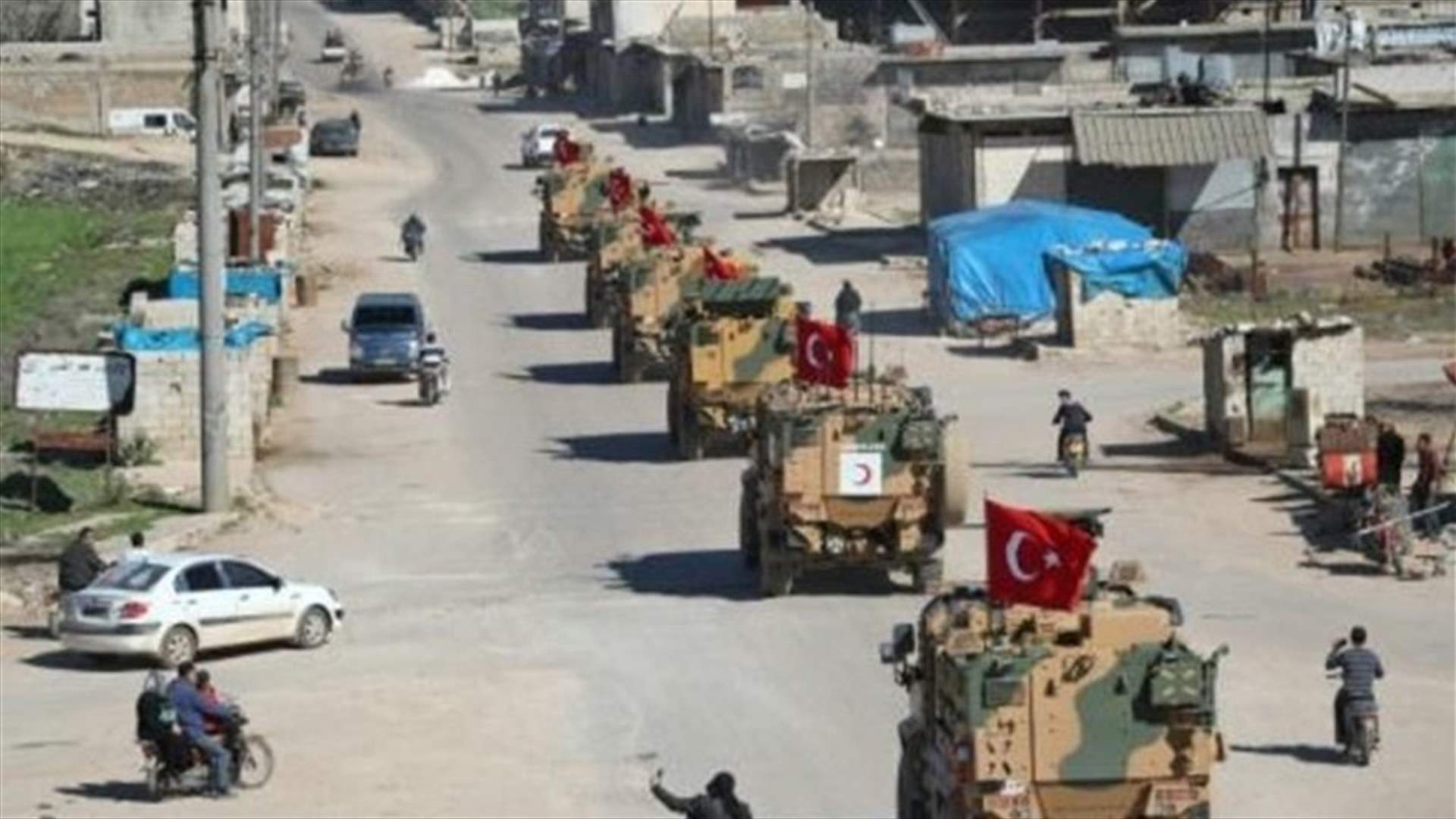 Damascus presses Idlib attack, artillery hits Turkish position