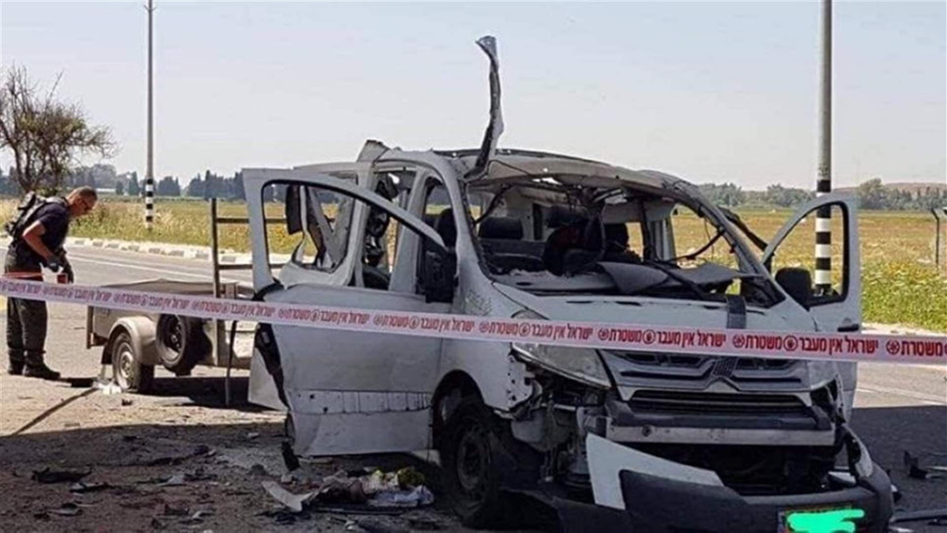 قتيلان في انفجار صاروخ أطلق من قطاع غزة باتجاه عسقلان داخل إسرائيل