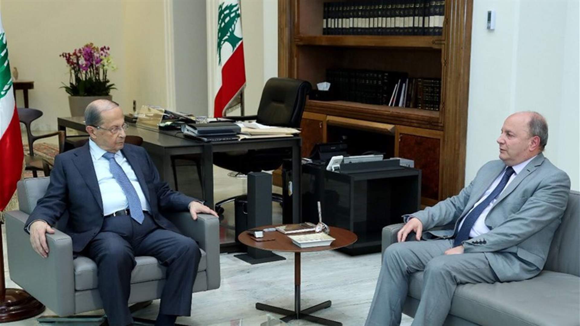 الأسمر من بعبدا: الأهم ألا يدفع القطاع العام مسؤولية الوضع الاقتصادي