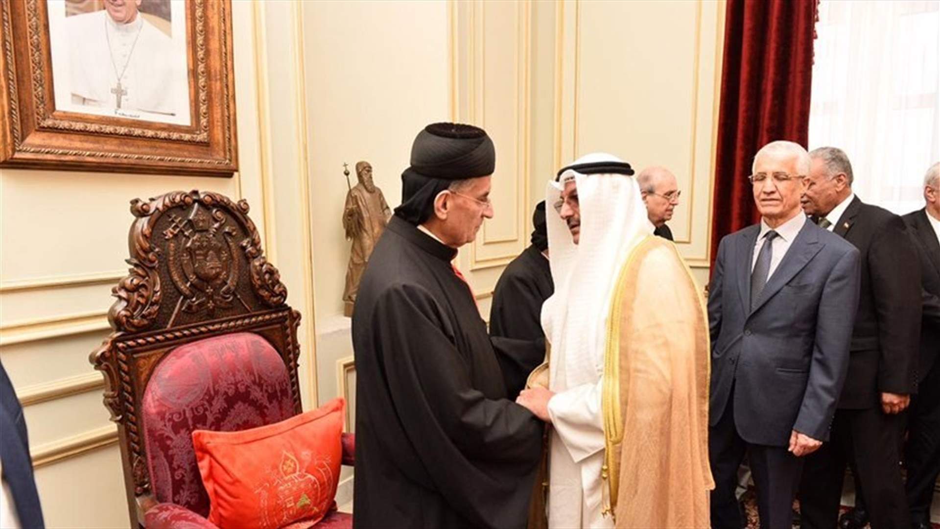 Delegation of Arab ambassadors in Bkerke to offer condolences over death of Patriarch Sfeir