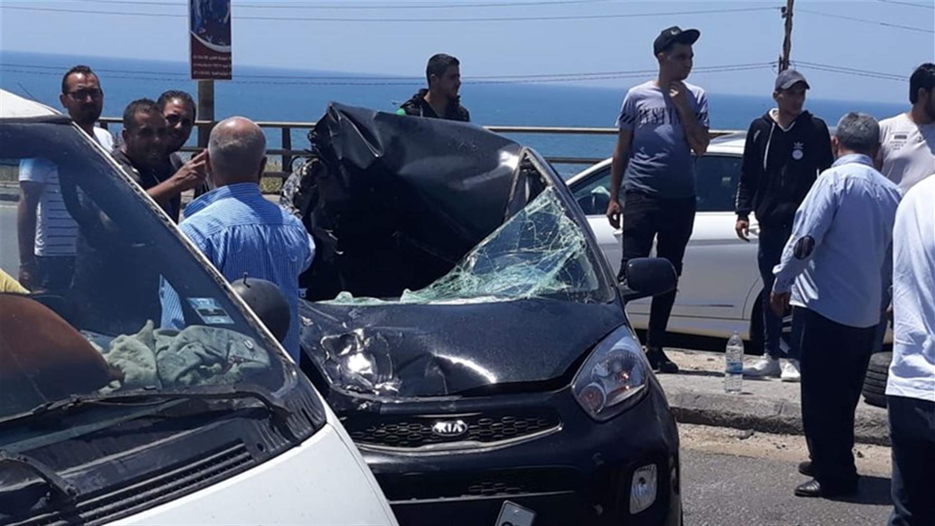 جرحى بحادث سير عند مدخل صيدا الشمالي