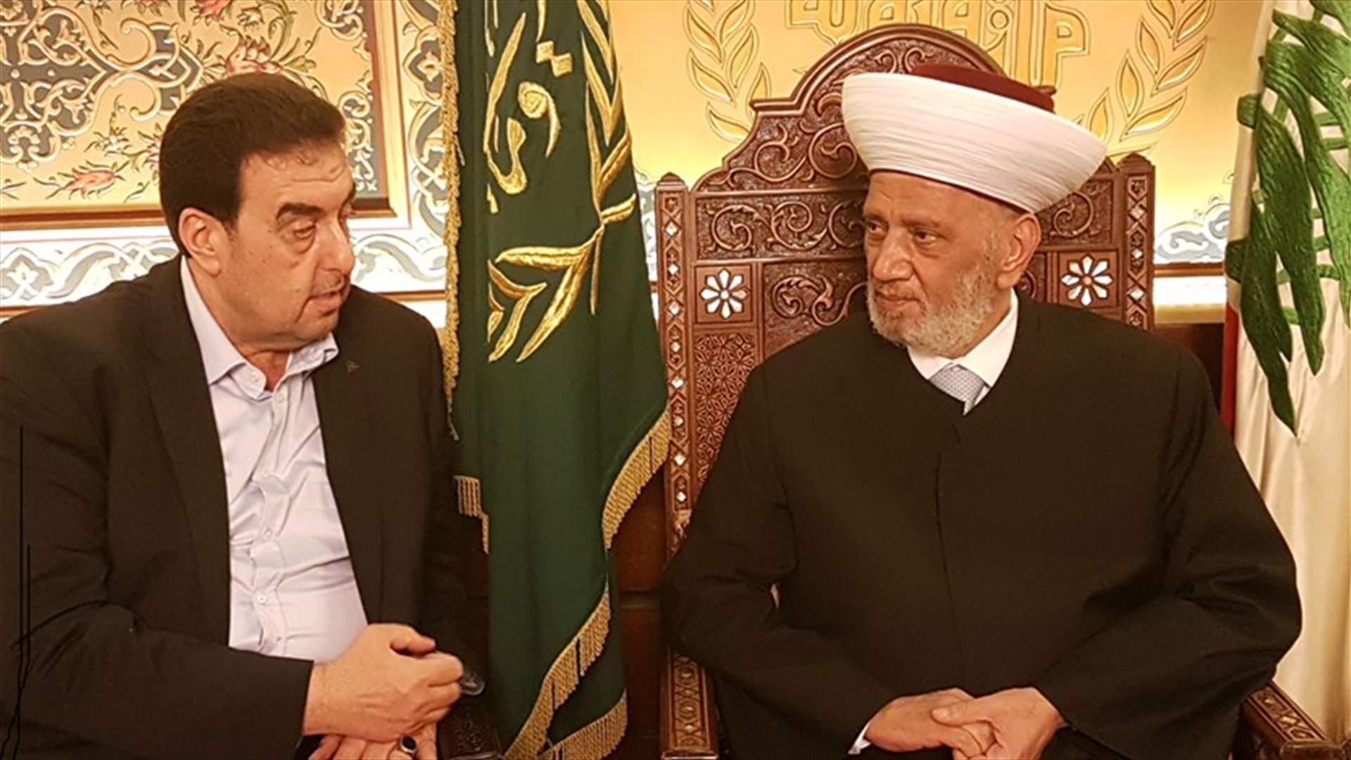 البعريني بعد لقائه دريان: إقرار الموازنة في اسرع وقت هو مسؤولية وطنية جماعية