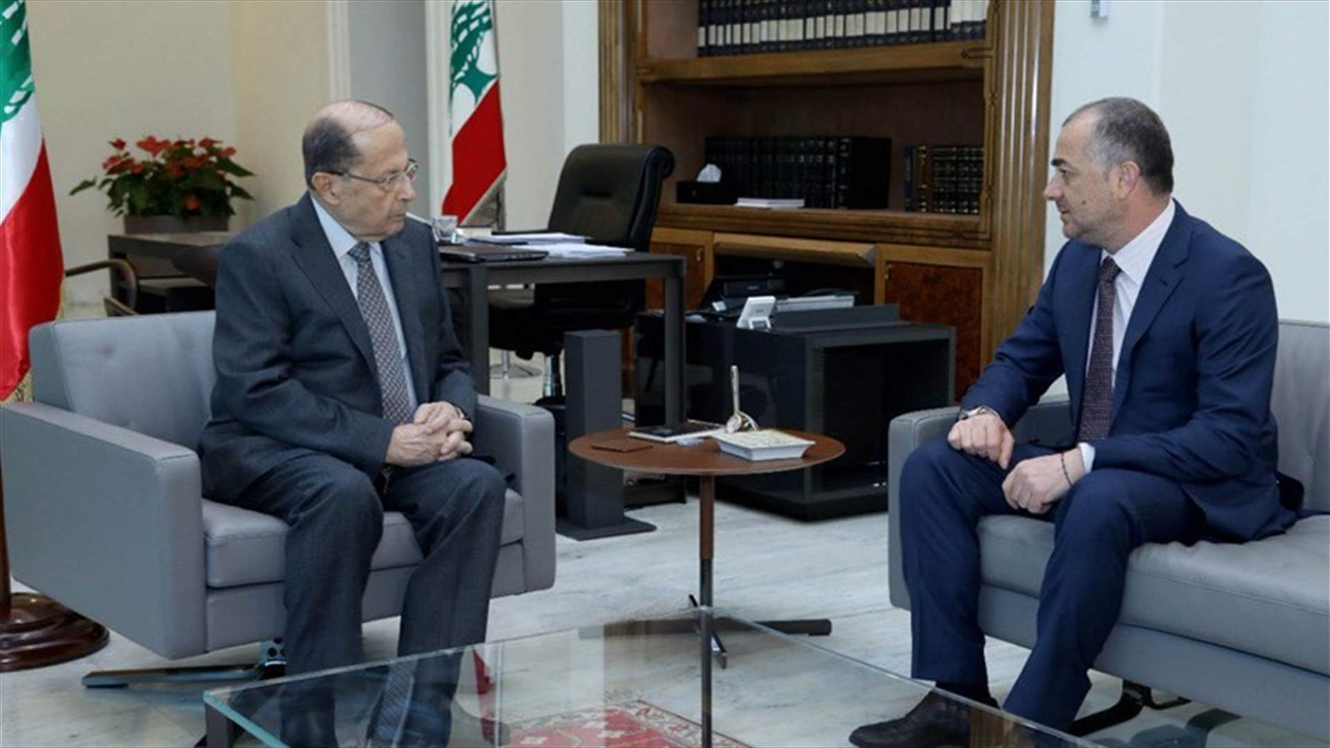 عون اطلع من بو صعب على نتائج اجتماع اليرزة