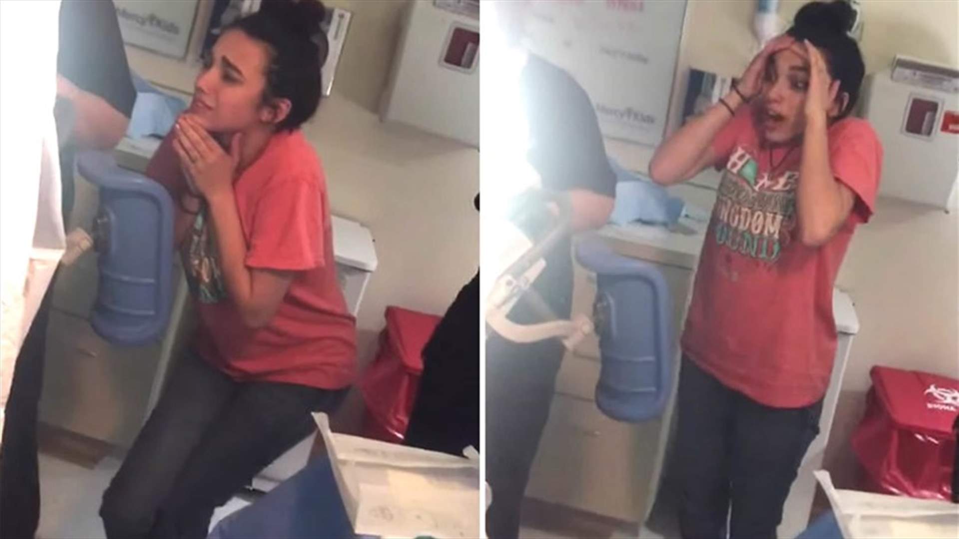 موجة من المشاعر... فيديو لردّ فعل مراهقة وهي تشاهد شقيقتها أثناء الولادة!
