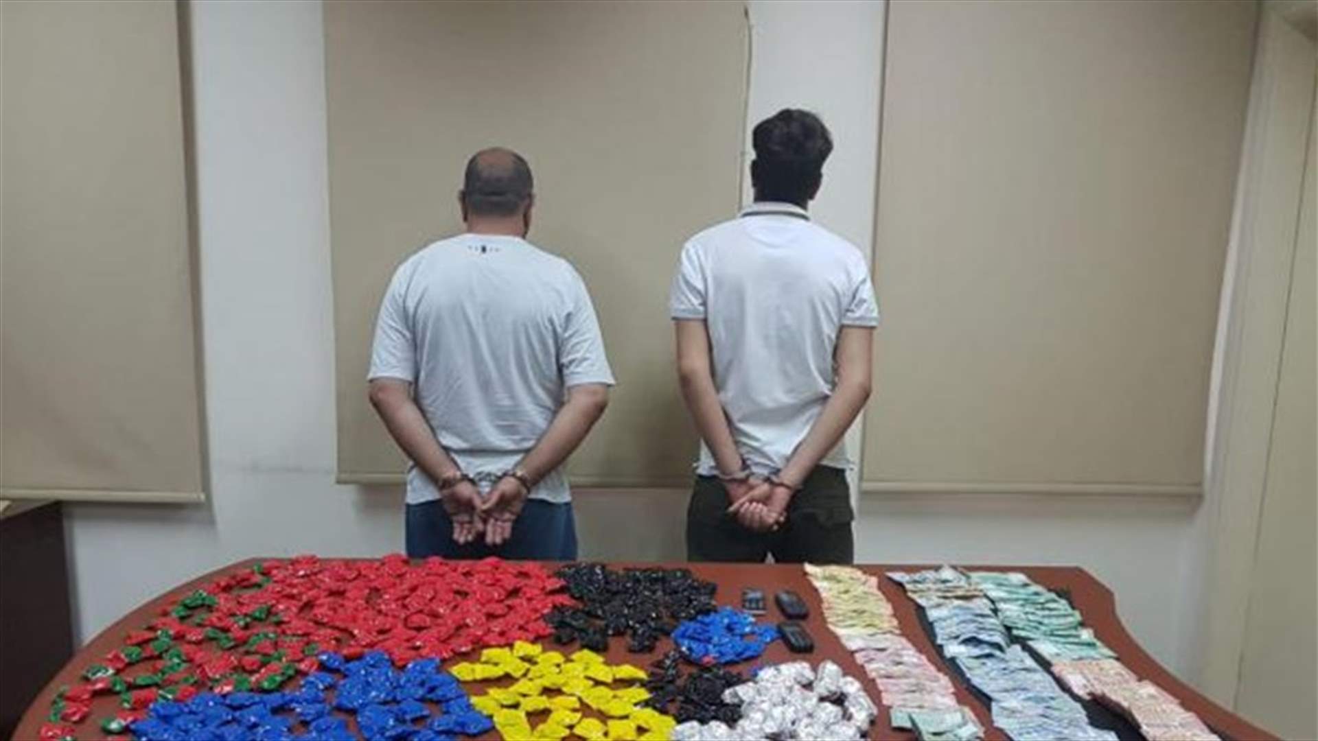 توقيف مروجي مخدرات ينشطان في محافظتي بيروت وجبل لبنان