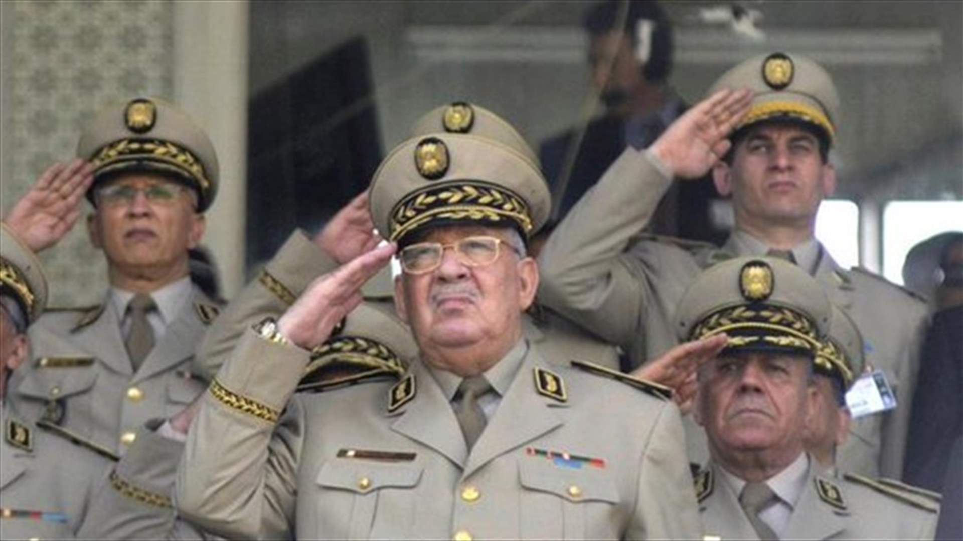 Algeria's army chief says elections are best way out of crisis