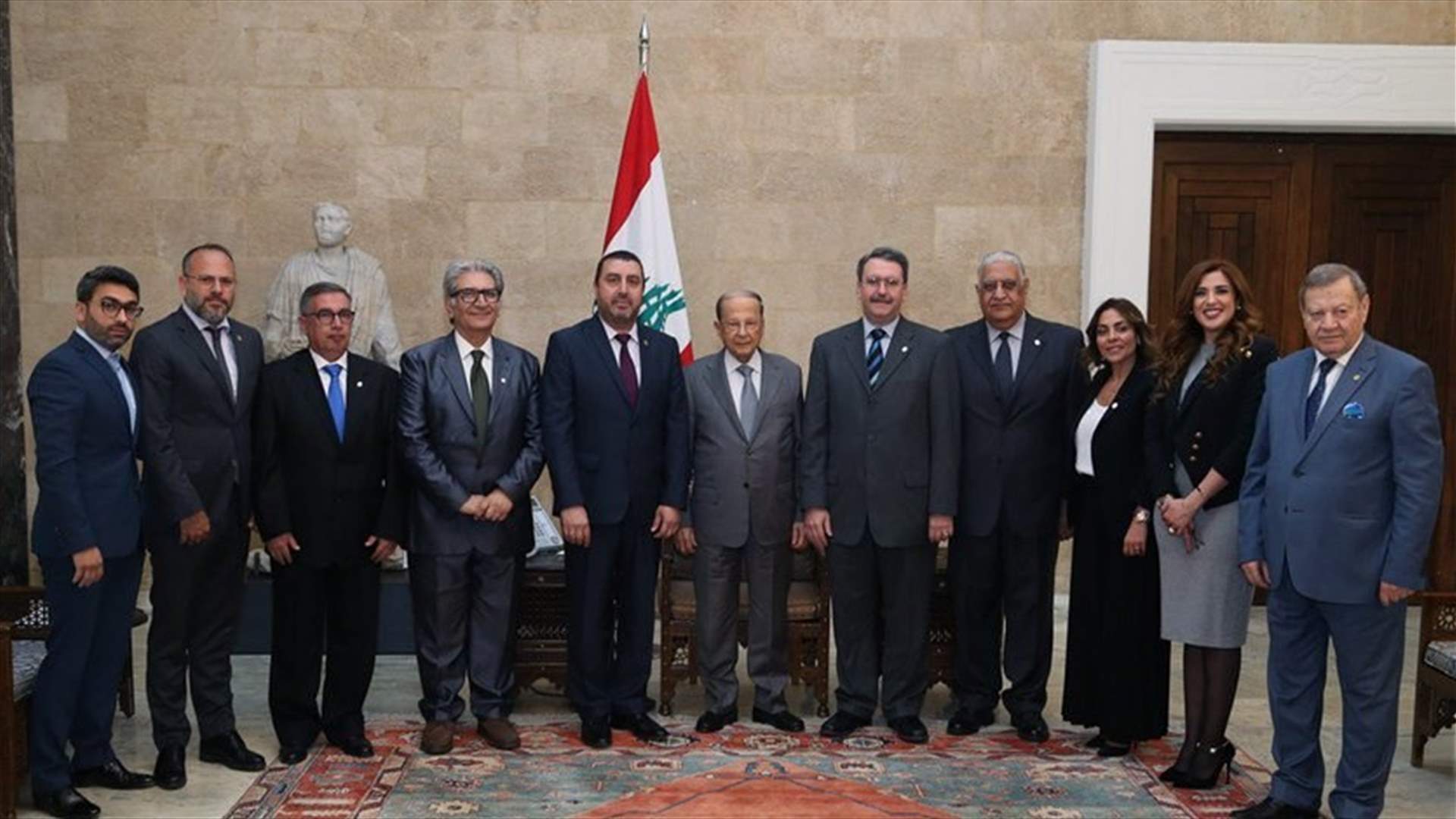 President Aoun says measures taken are necessary to end the crisis