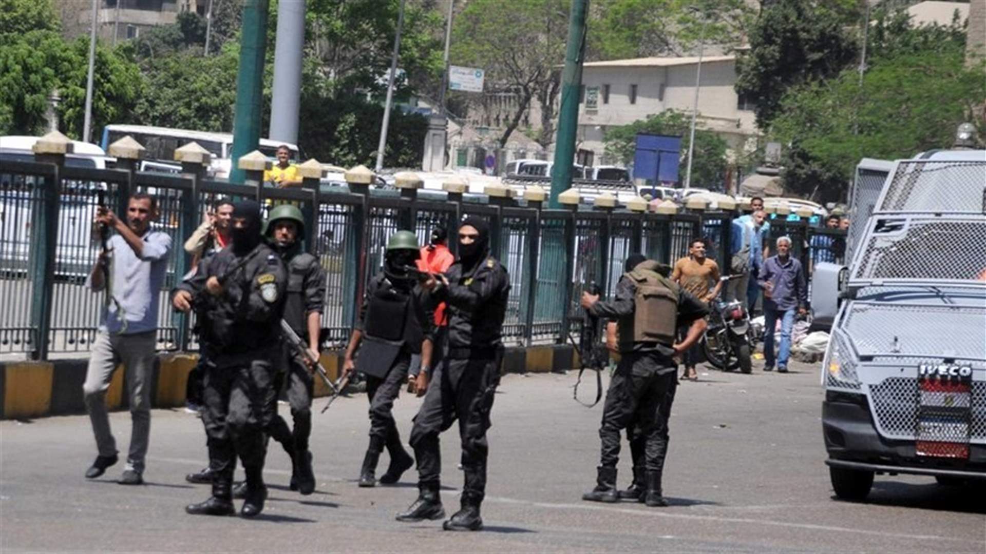 Egyptian security forces kill 16 suspected militants in Sinai
