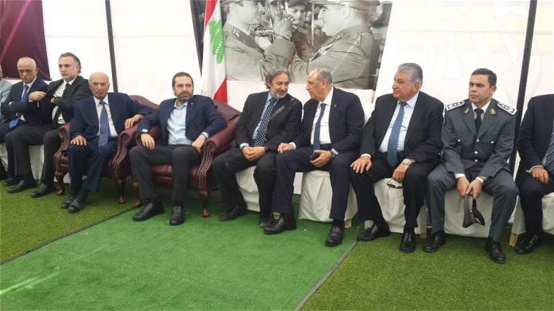 الحريري قدم التعازي بالخطيب في جب جنين