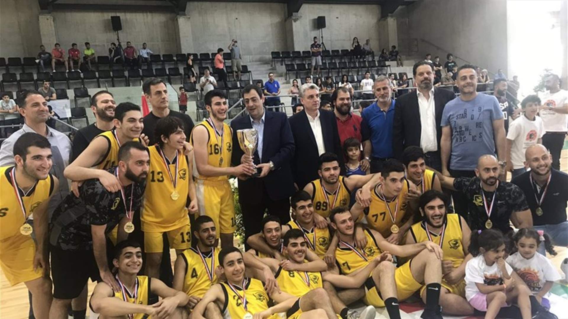 الانرجي يتوج بلقب بطولة لبنان للناشئين في إفتتاح "مجمّع سميّة سليم" الرياضي
