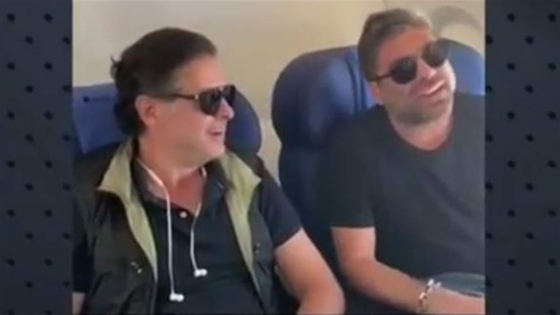 وائل كفوري إلى جانب راغب علامة داخل الطائرة... أين سيحتفل السوبر ستار بعيده؟ (فيديو)