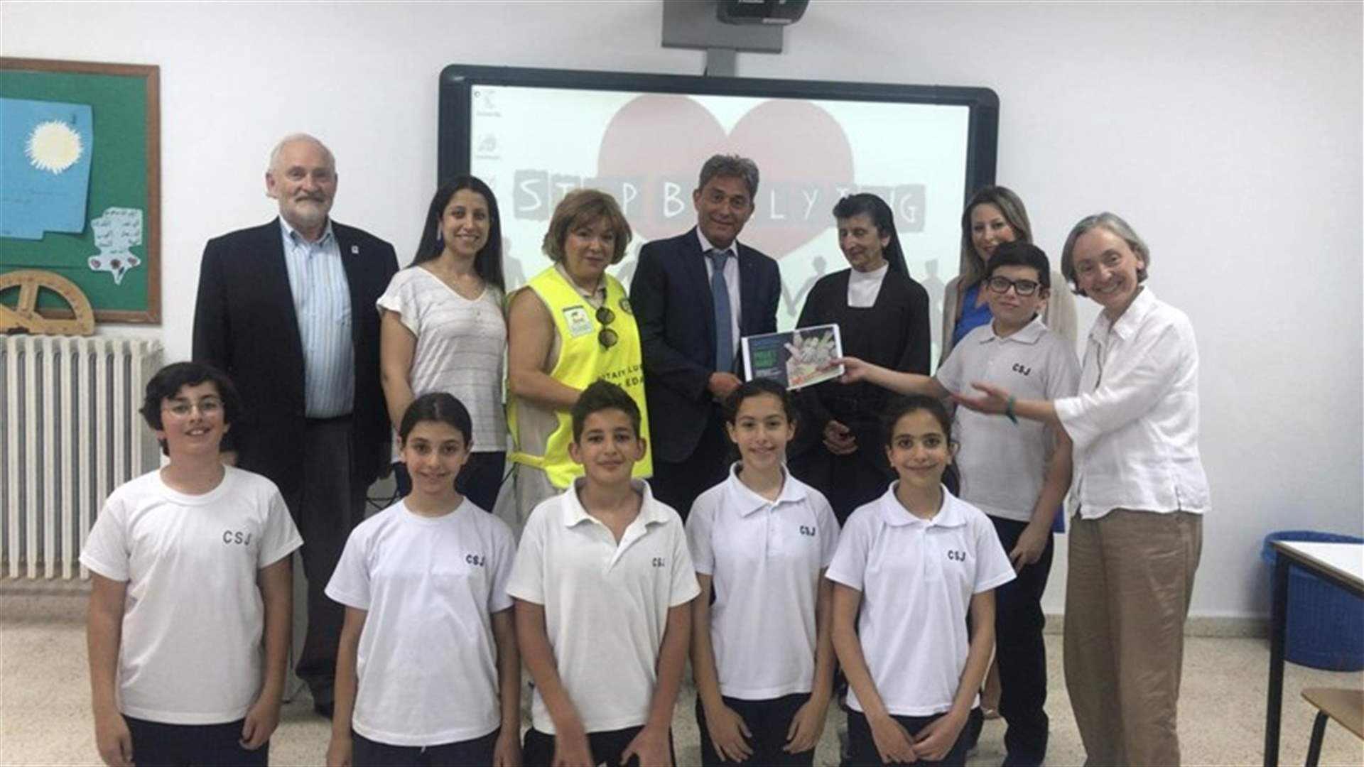 في مدرسة "كرمل القديس يوسف"... معرض عن مكافحة التنمّر والإدمان الرقمي برعاية " روتاري بيروت سيدرز"