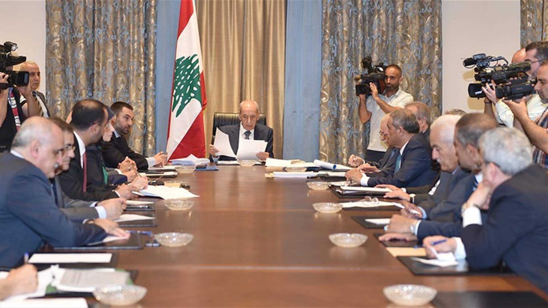 كتلة التنمية والتحرير عرضت للمواقف والملاحظات من الموازنة واقتراح قانون الإنتخابات الجديد