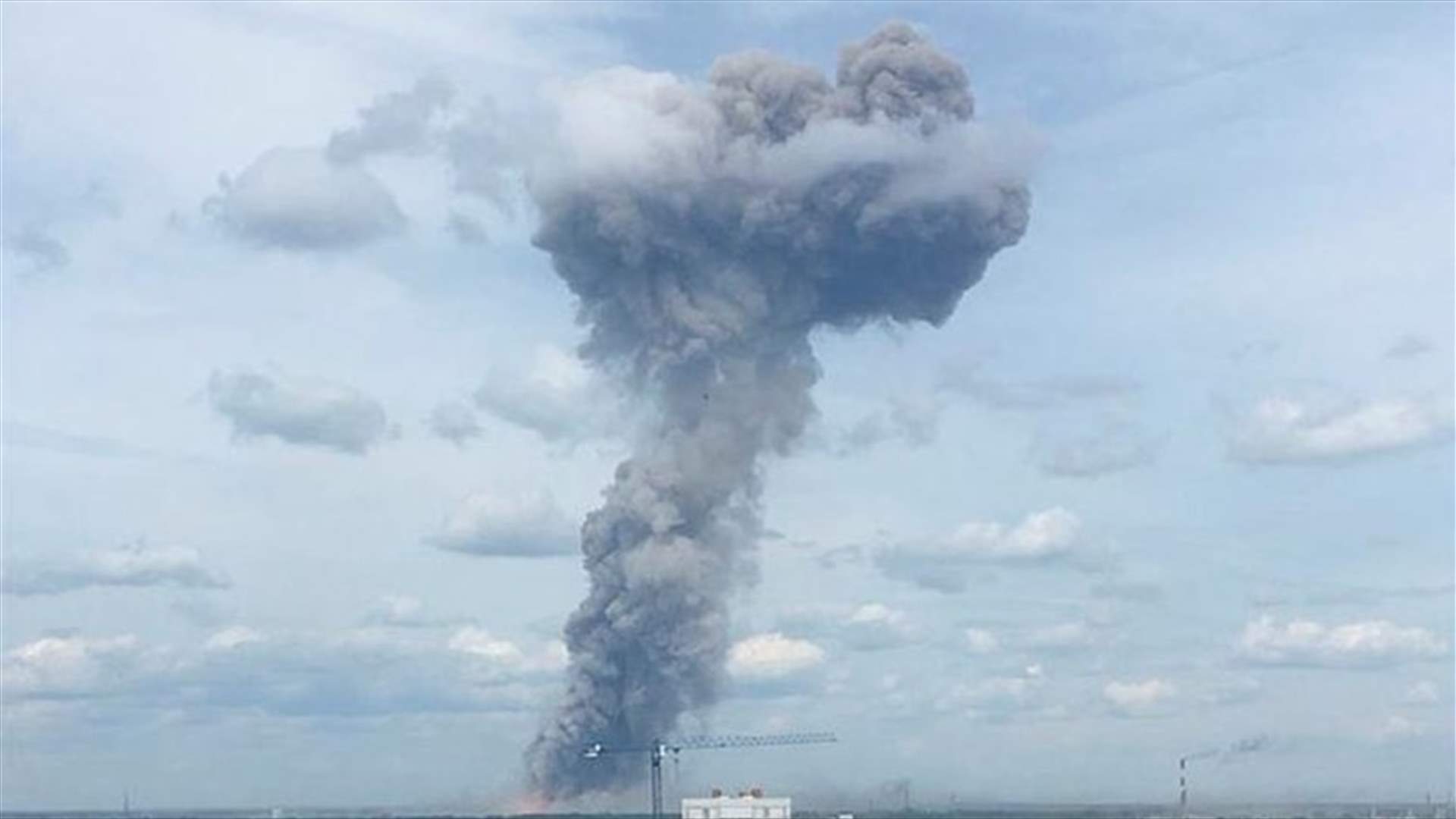 Two people missing after blasts at Russian military plant, 22 injured