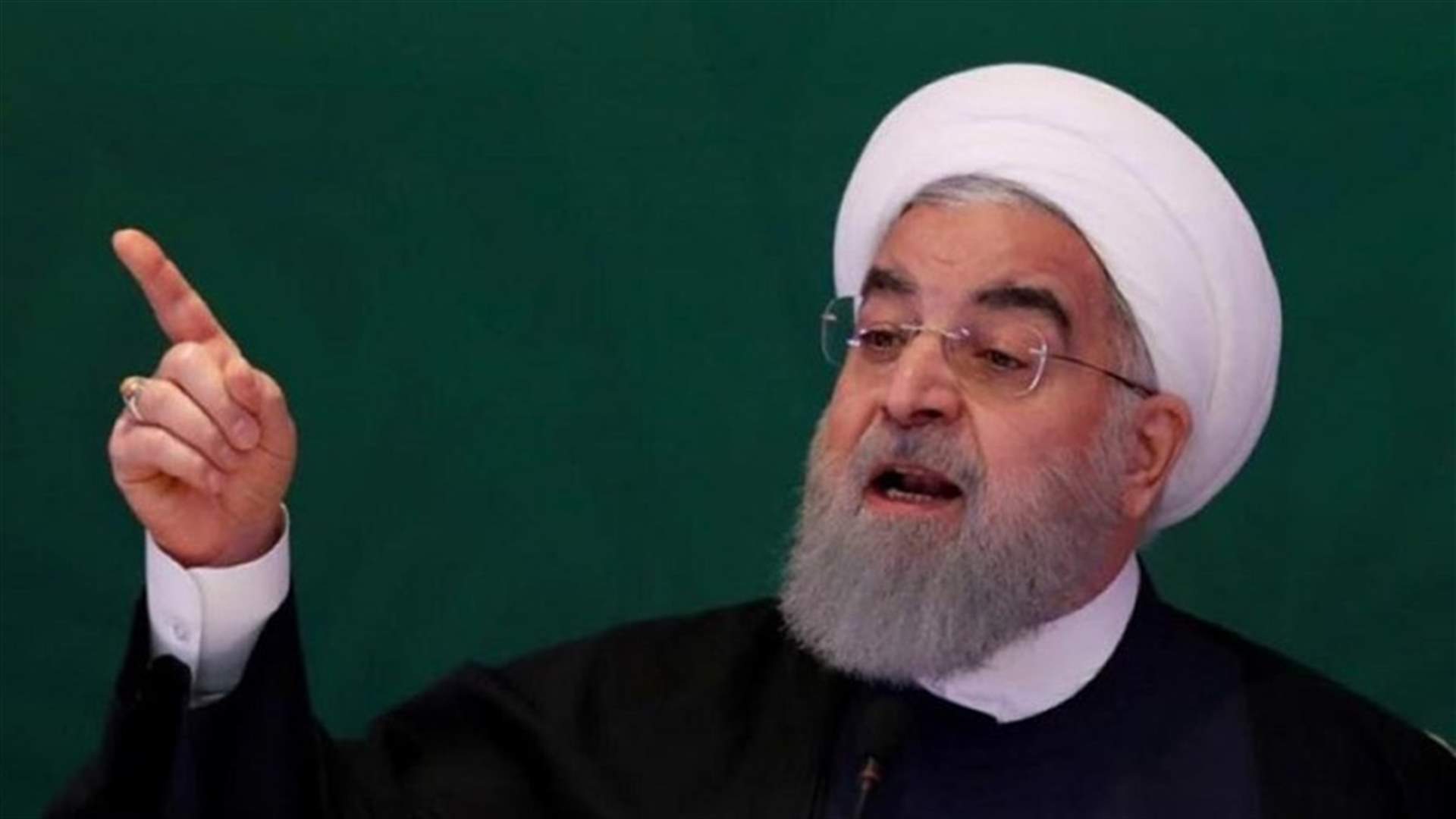 روحاني: إيران قد تعقد محادثات عند إظهار الاحترام واتباع القواعد الدولية
