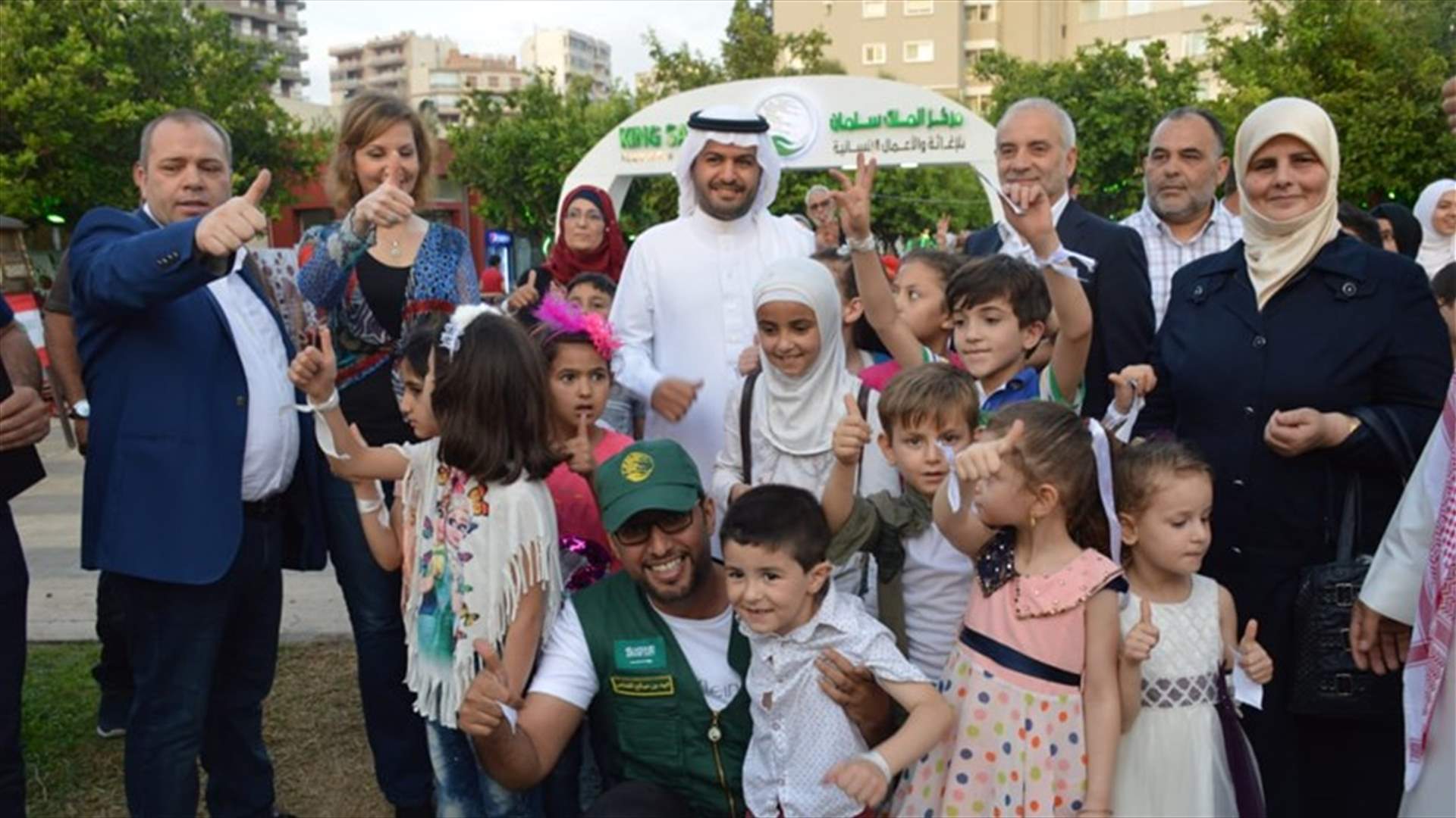 مركز الملك سلمان أولم على شرف أيتام في طرابلس