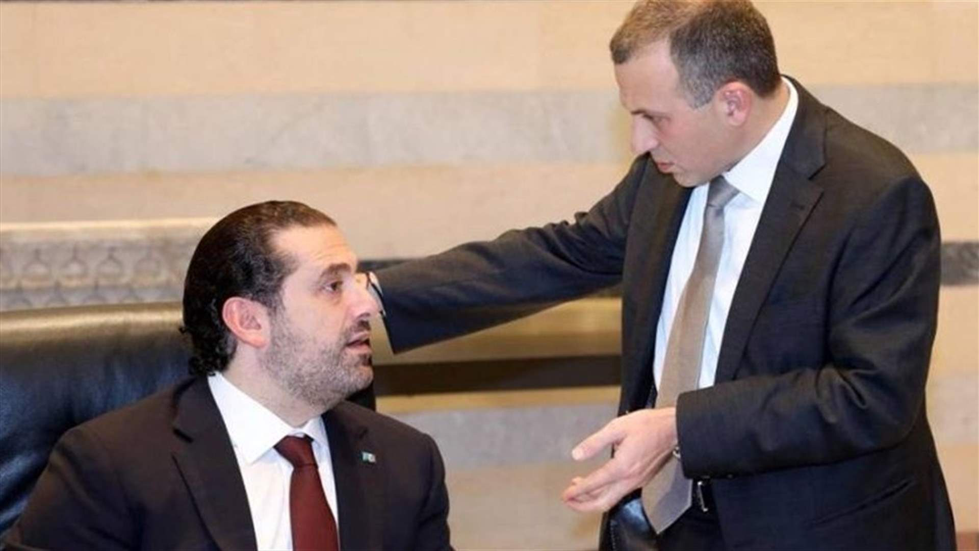 Future Movement source to LBCI: Hariri did not contact Bassil