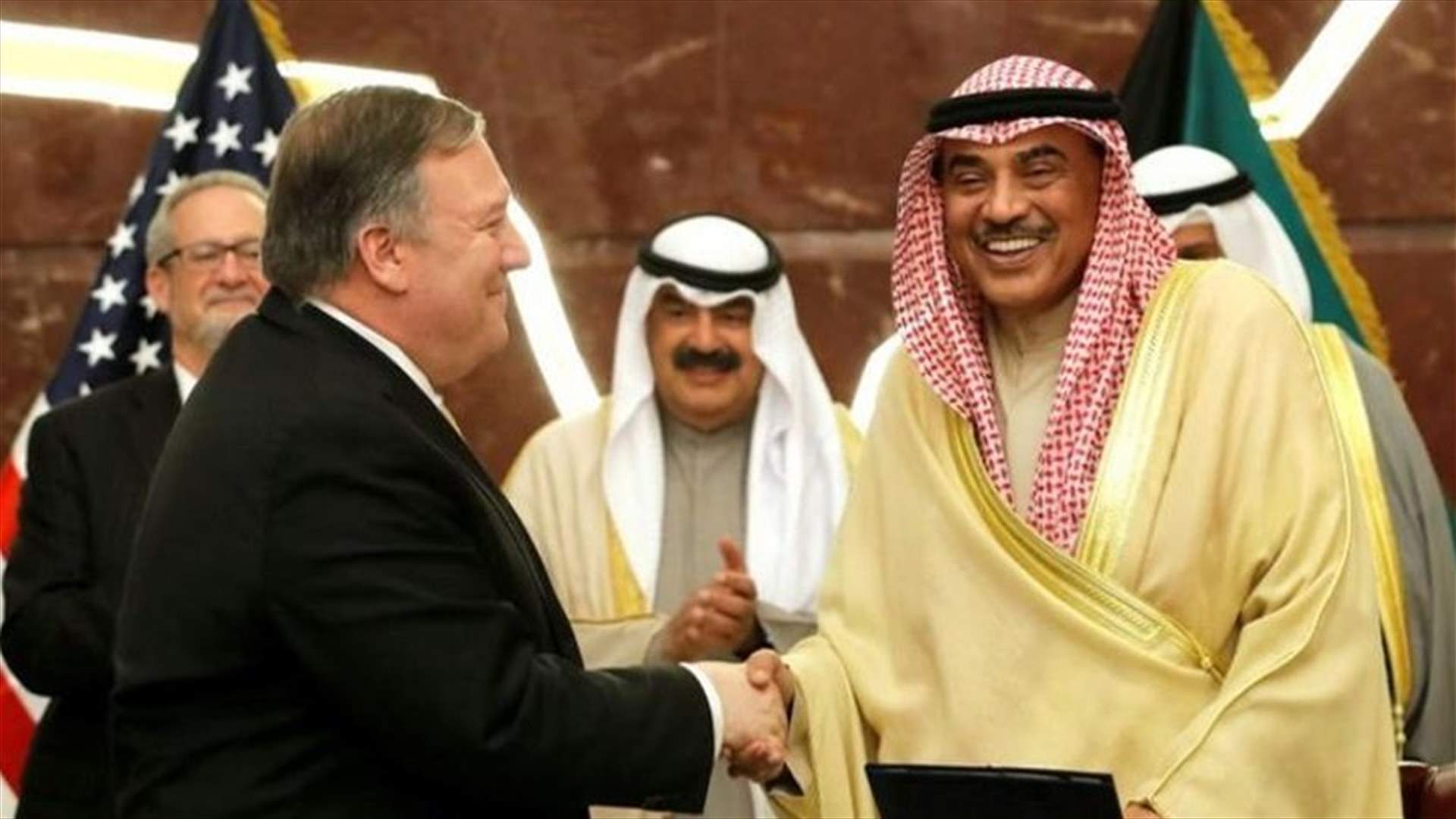 Pompeo and Kuwaiti foreign minister discuss regional, international developments in call