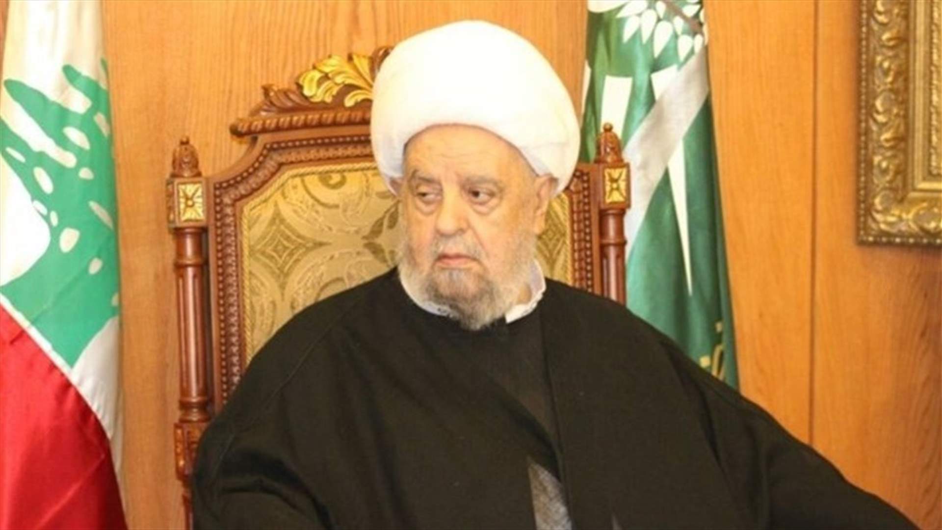 الشيخ قبلان: غدا أول أيام عيد الفطر
