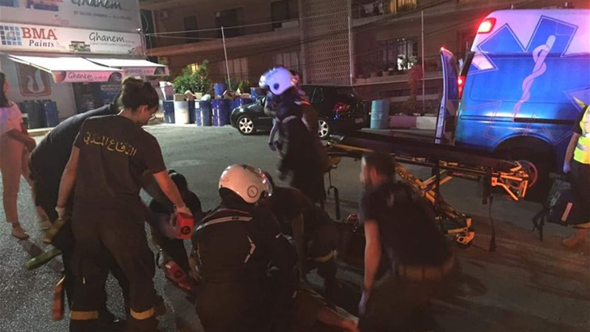 مهمّة جديدة لـMoto ambulance... نقل جرحى أصيبوا في حادث سير بطبرجا (صوَر)