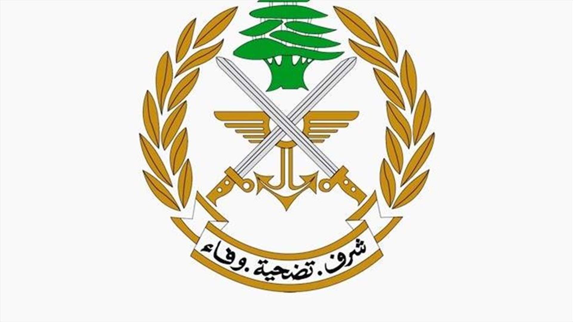 الجيش: لا صحة لخبر تعرض حاجز الأولي لاطلاق نار أمس الأول