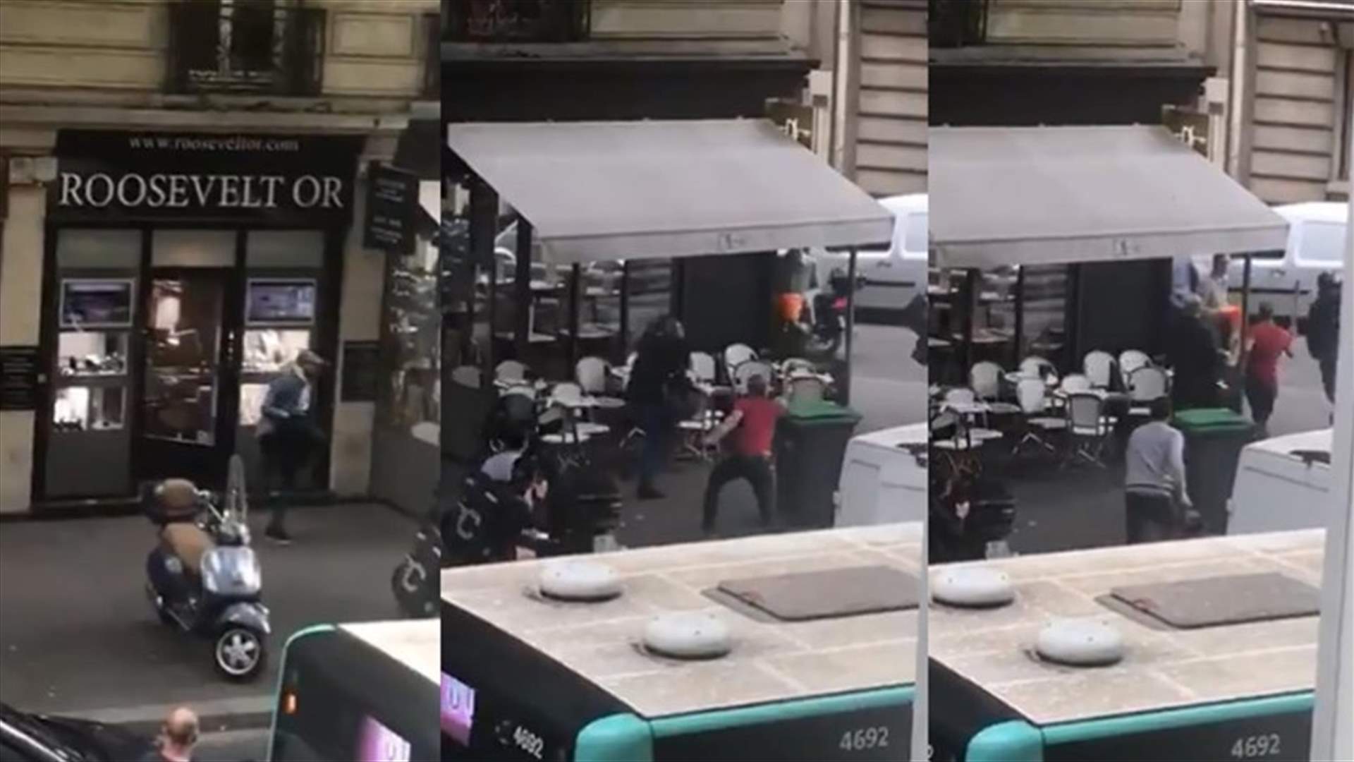سرقة محل للمجوهرات في باريس بغضون 5 دقائق وفي وضح النهار (فيديو)