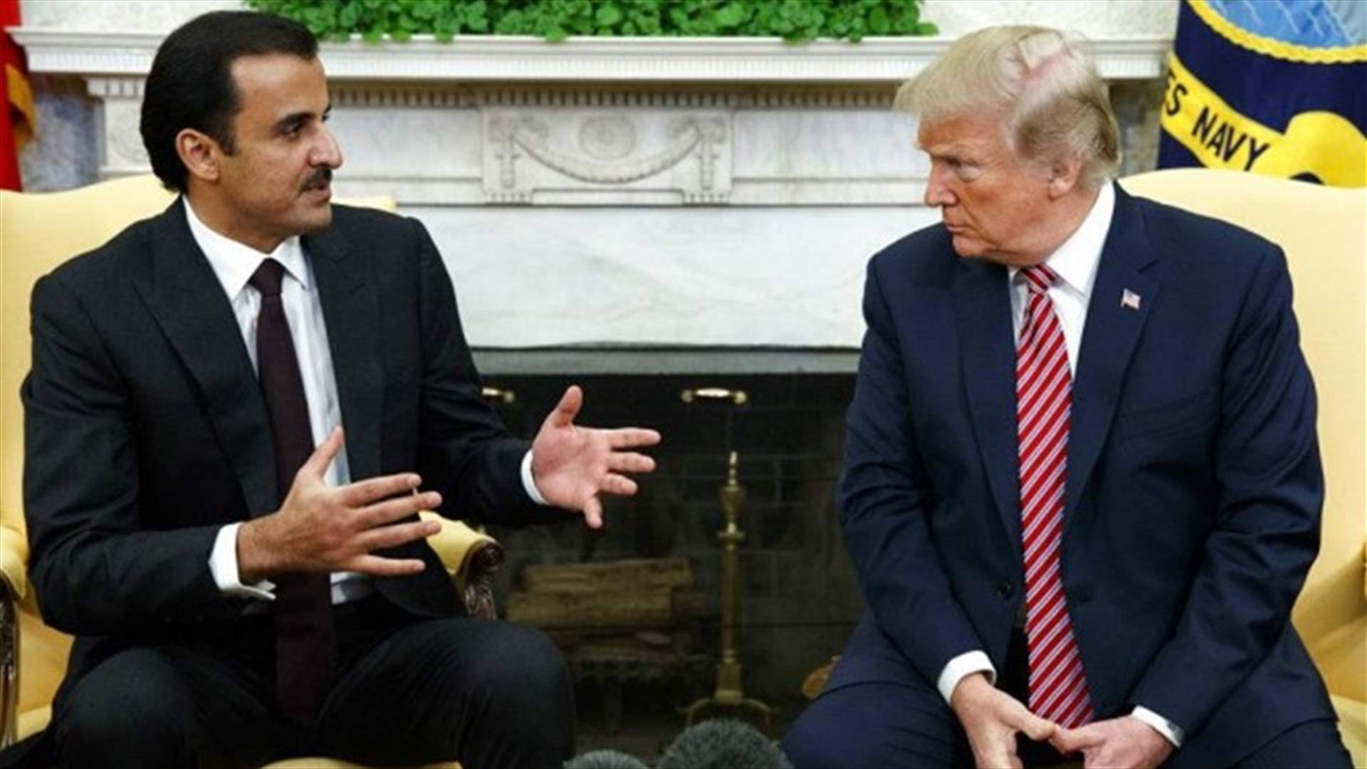 ترامب يلتقي أمير قطر في التاسع من تموز