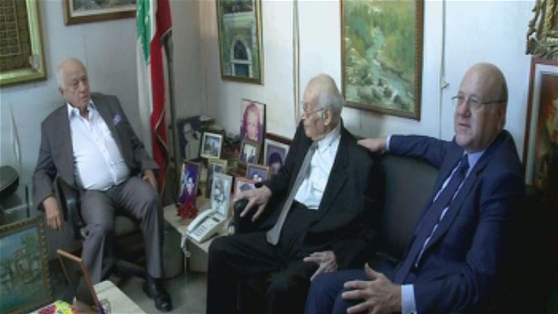 ميقاتي يزور الحص... وهذا ما قاله