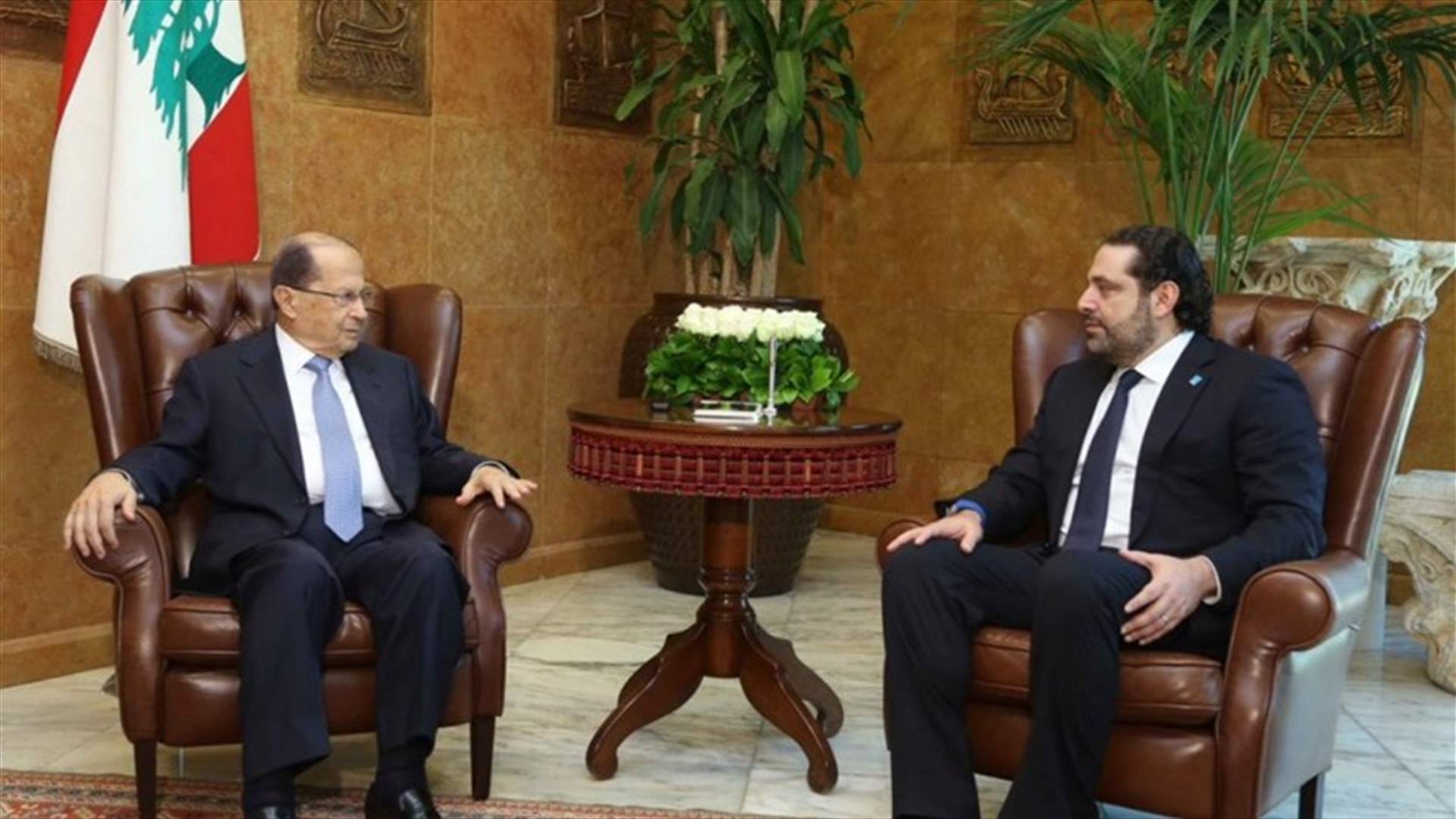 الحريري من بعبدا: علاقتي بالرئيس عون ودية والكلام في الاعلام يجب أن يتوقف