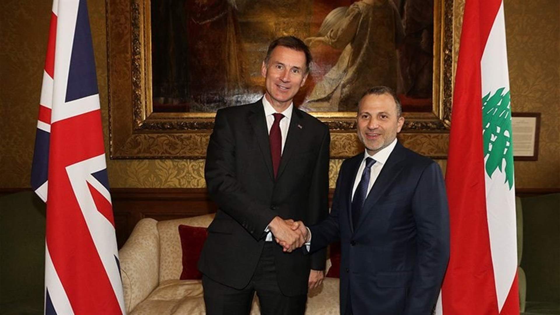 Bassil meets with British counterpart, tackles bilateral ties and means to boost them