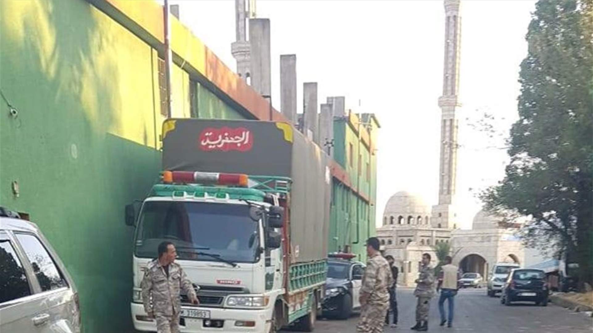 مصادرة بضائع سورية مهربة من سوق الخضار في قب الياس