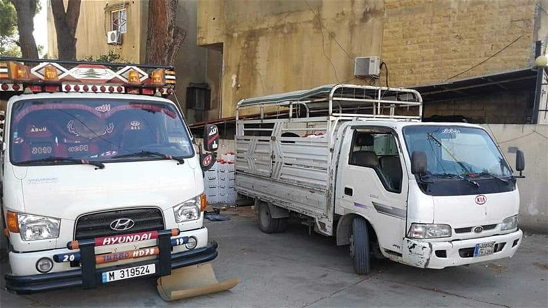 ضبط ٩ اطنان من البندورة السورية المهربة بسوق الخضار في قب الياس (صور)