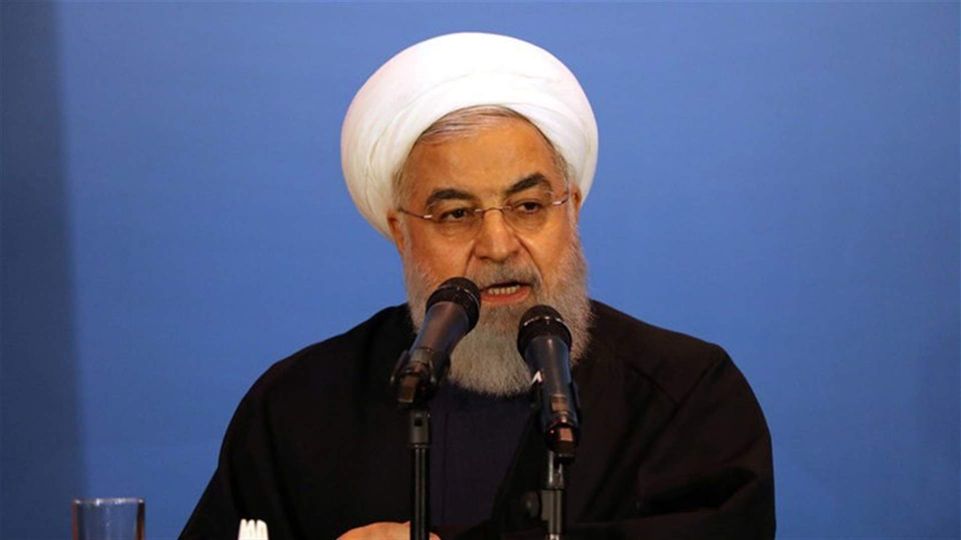 Iran's Rouhani says US actions threaten Middle East stability