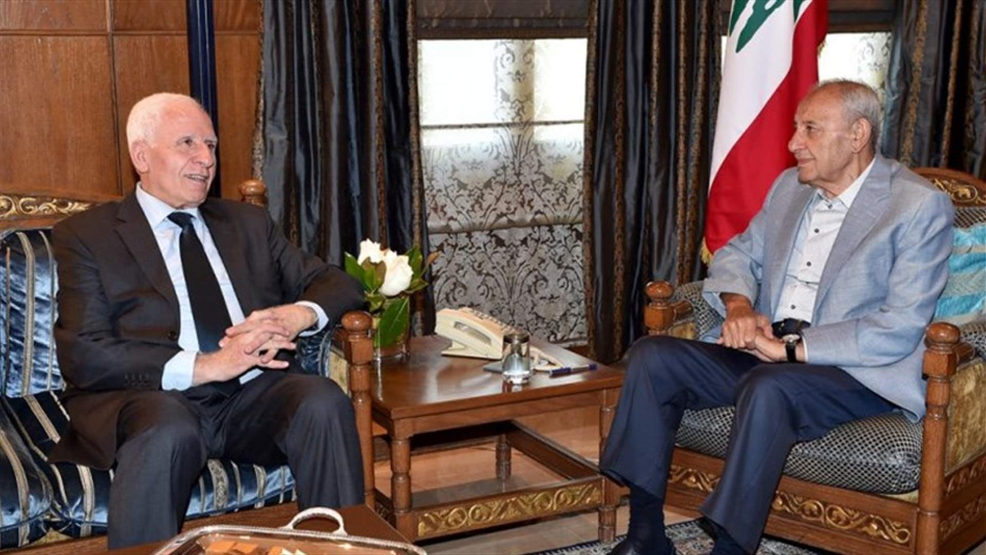 بري التقى الأحمد وقوى التحالف الفلسطيني وموقف موحّد برفض صفقة القرن