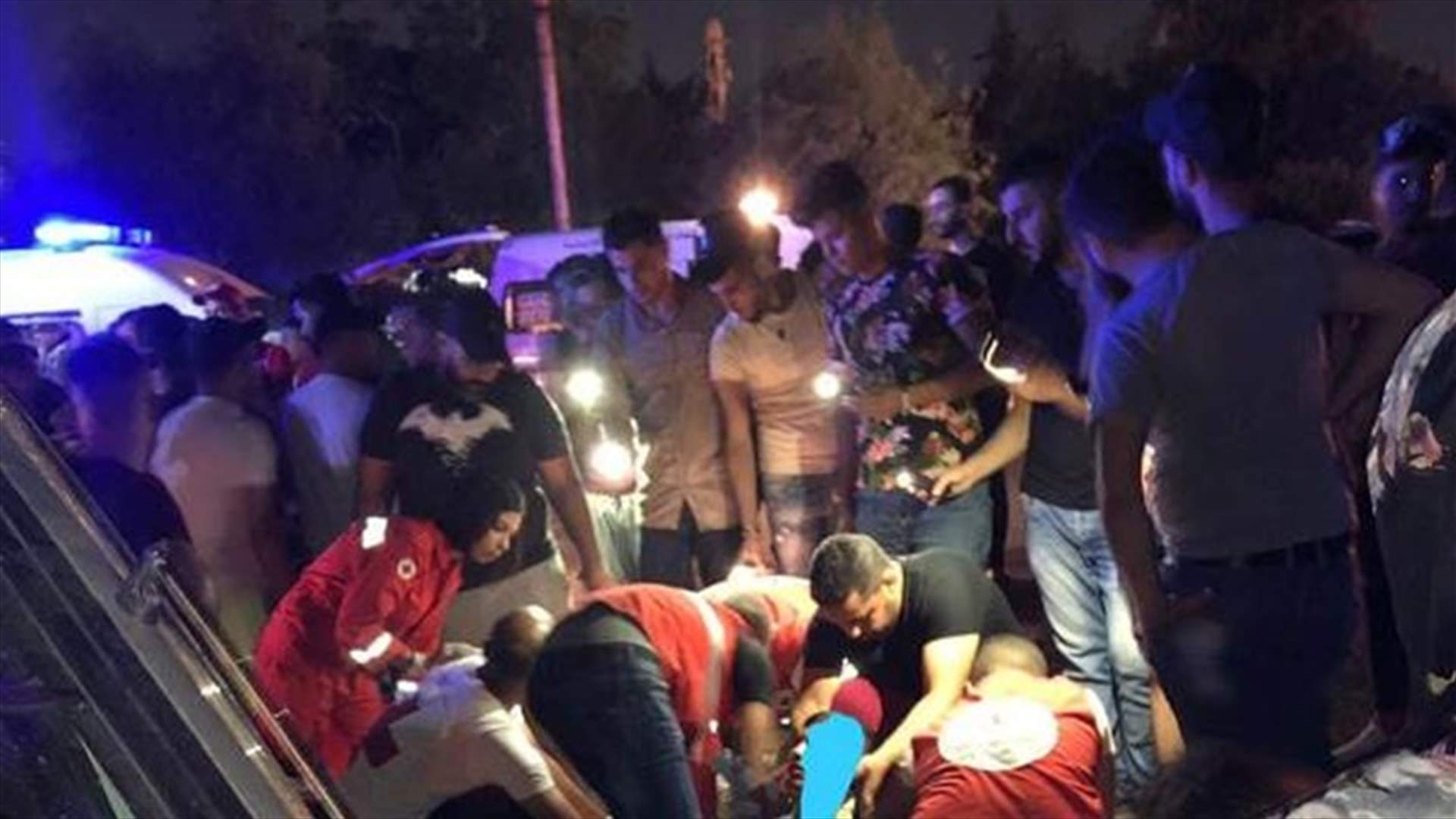 جريحان في حادث بين سيارتين في صيدا