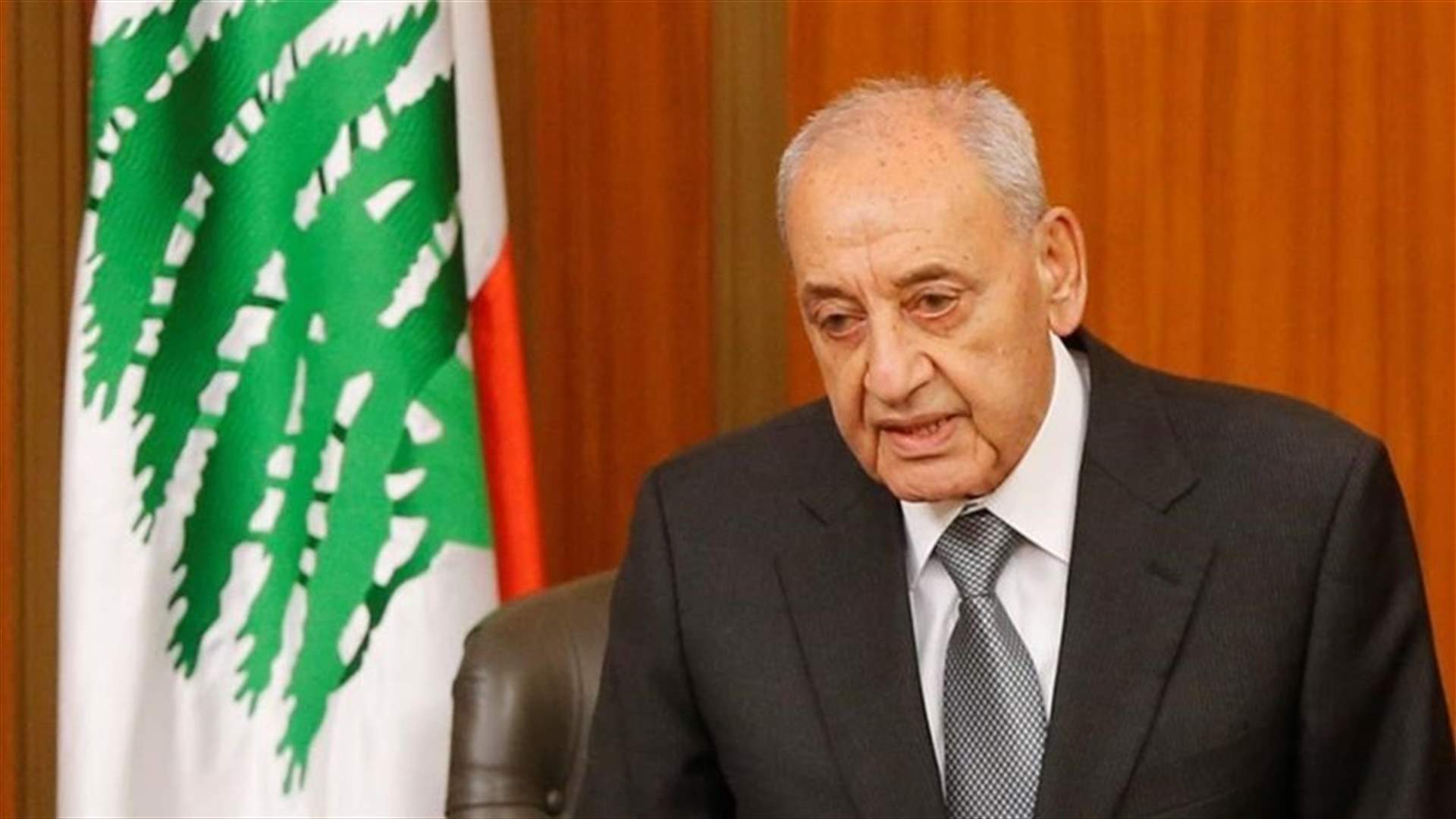 Speaker Berri calls for a legislative session next week