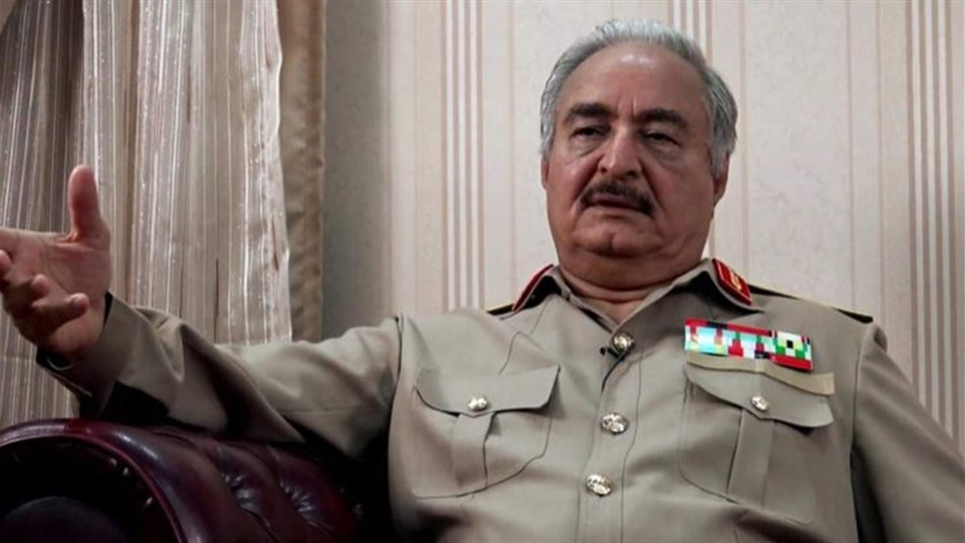المشير خليفة حفتر يتحدث لـ"المرصد" عن المستجدات... وهذا ما كشفه عن خارطة ما بعد طرابلس