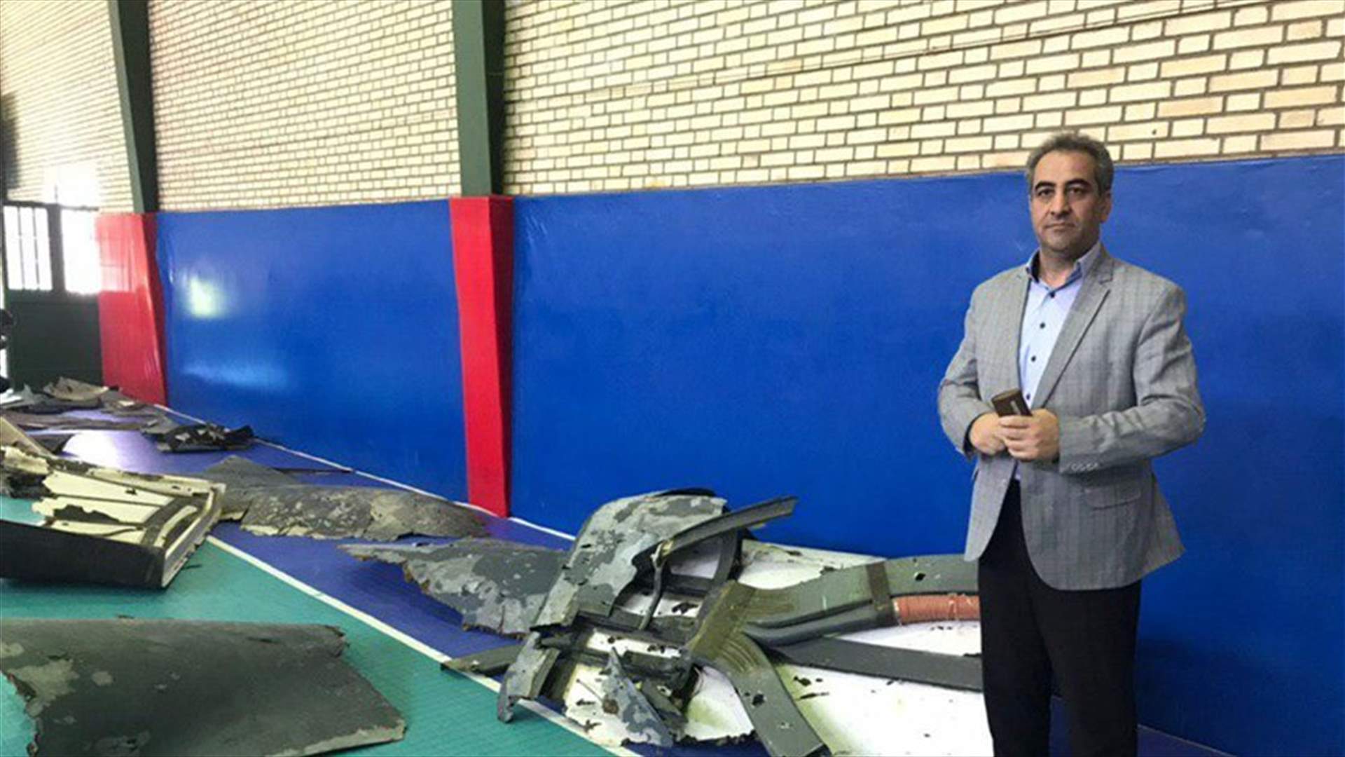 ايران تنشر صور "حطام الطائرة الأميركية المسيرة"...