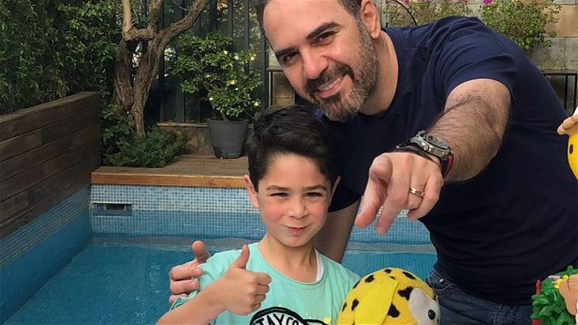 وائل جسار جونيور يأسر قلوب الجمهور بغنائه مع والده (فيديو)