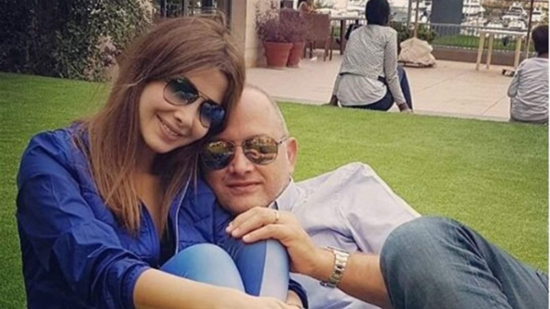 نانسي عجرم برفقة زوجها على البحر... استجمام وراحة (صورة)