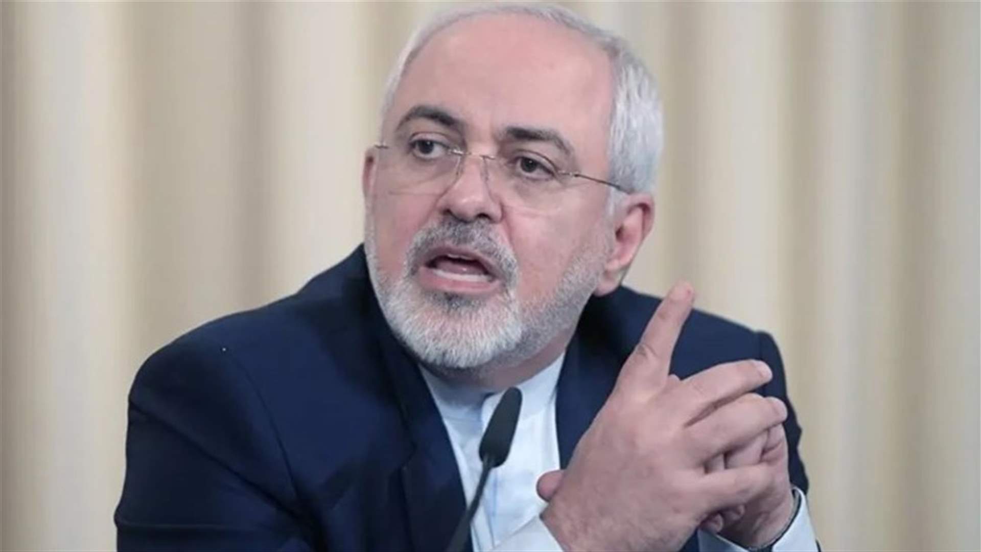 ظريف: إيران لن تسعى أبدا لامتلاك سلاح نووي
